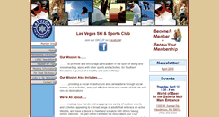 Desktop Screenshot of lasvegasskiclub.com
